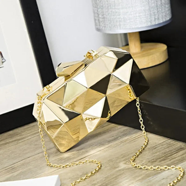 Geometric Evening Bag