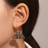 Retro Egyptian Style Moth Earrings