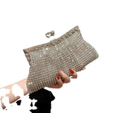 Women Luxury Rhinestone Evening Clutch Bag